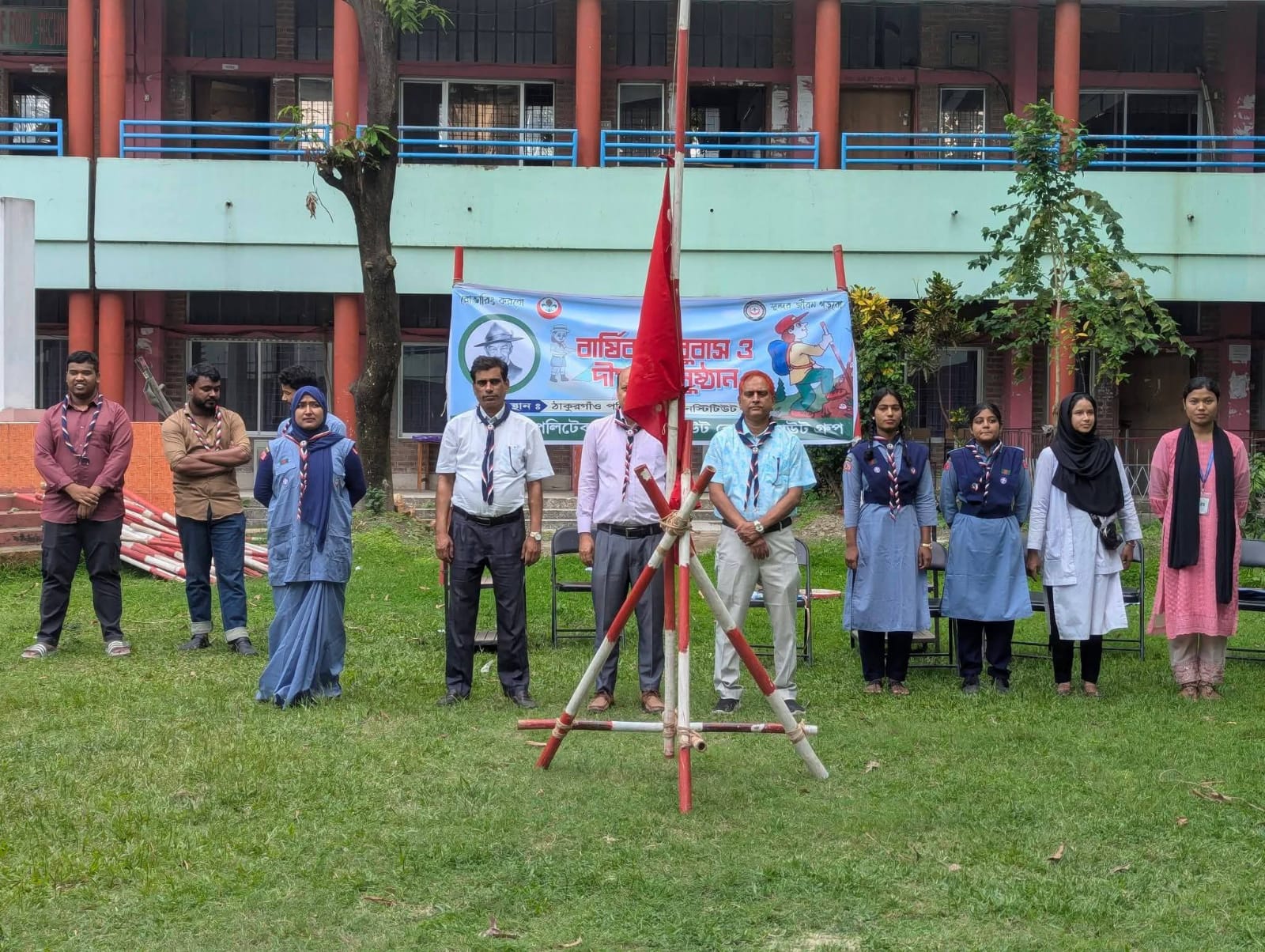 ঠাকুরগাঁও পলিটেকনিকে রোভার স্কাউটসের বার্ষিক তাঁবুবাস ও দীক্ষা অনুষ্ঠান ২০২৬ উদ্বোধন