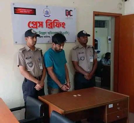 ঠাকুরগাঁও জেলার সদর উপজেলায় ইয়াবাসহ ১ মাদক ব্যবসায়িক আটকঃ