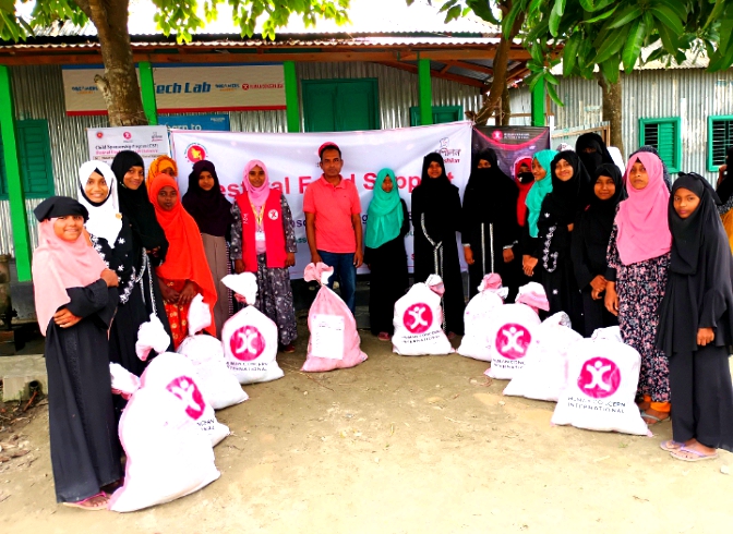 চাইল্ড স্পন্সরশিপ প্রোগ্রাম: সুসুয়া চরে ৬৯ শিশুর মাঝে ঈদ খাদ্যসামগ্রী বিতরণ