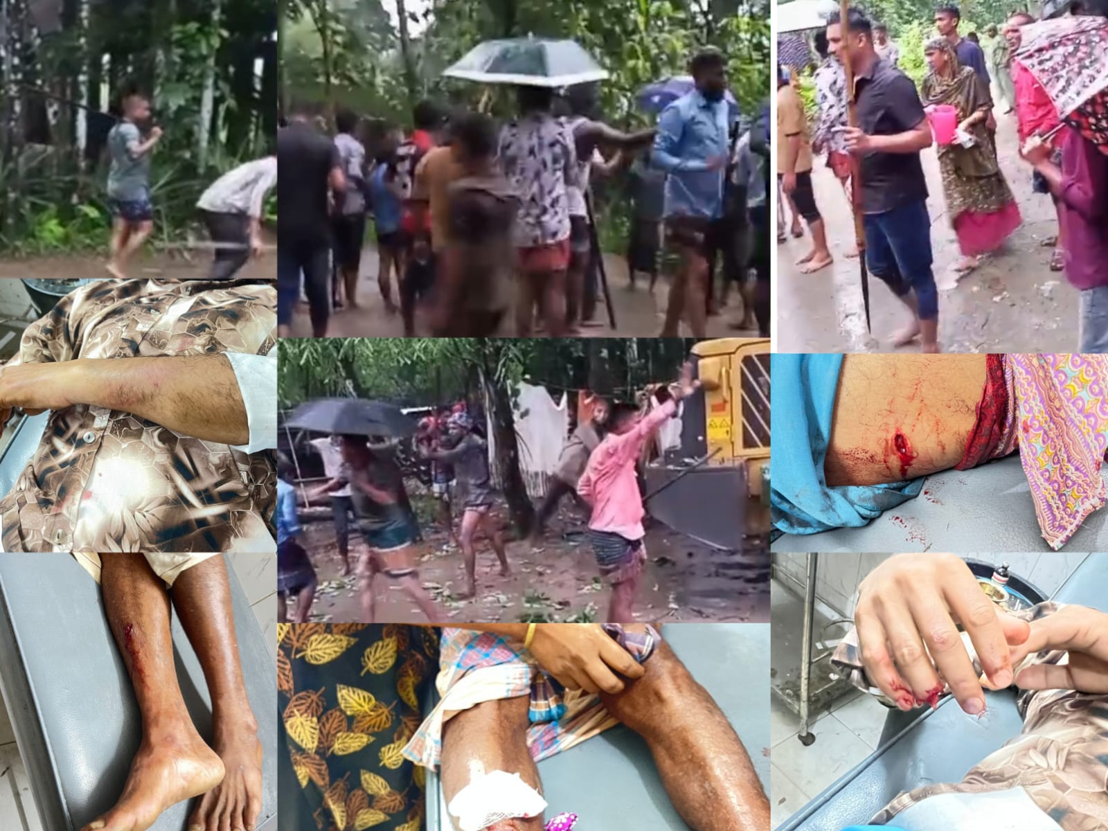 গোয়াইনঘাটে বালু সিন্ডিকেটের তাণ্ডব, সংবাদকর্মীর বাড়িতে হামলায় আহত ১৪