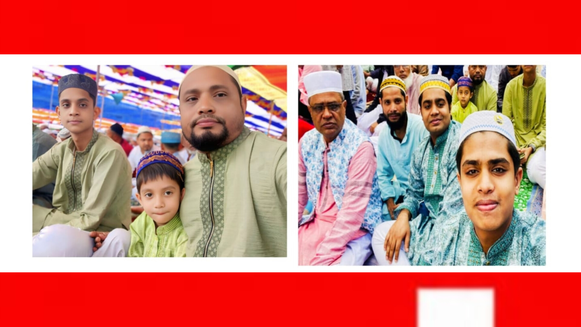 নির্মল ও বৃষ্টিবিহীন শান্ত পরিবেশে কুড়িগ্রামে পবিত্র ঈদুল আযহা উদযাপন