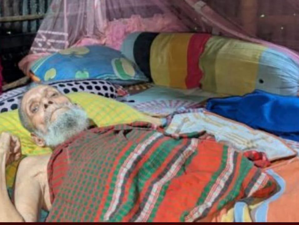 রিকশা চালক নকির চরম অসহায়