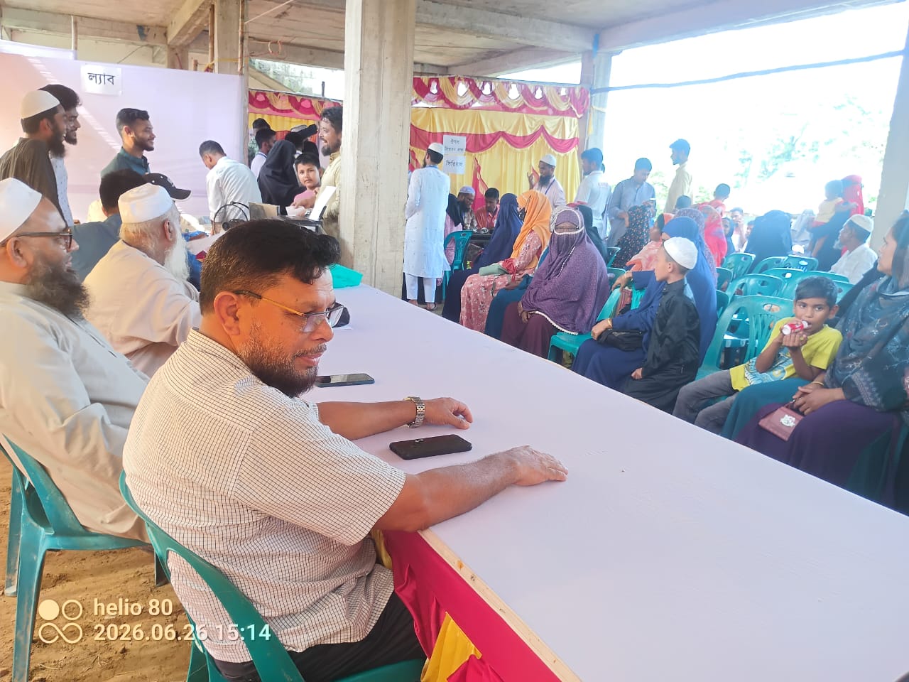 নেত্রকোনার পূর্বধলায় আস-সুফফা সেবা সংস্থার উদ্যোগে ফ্রি মেডিকেল ক্যাম্প শুরু