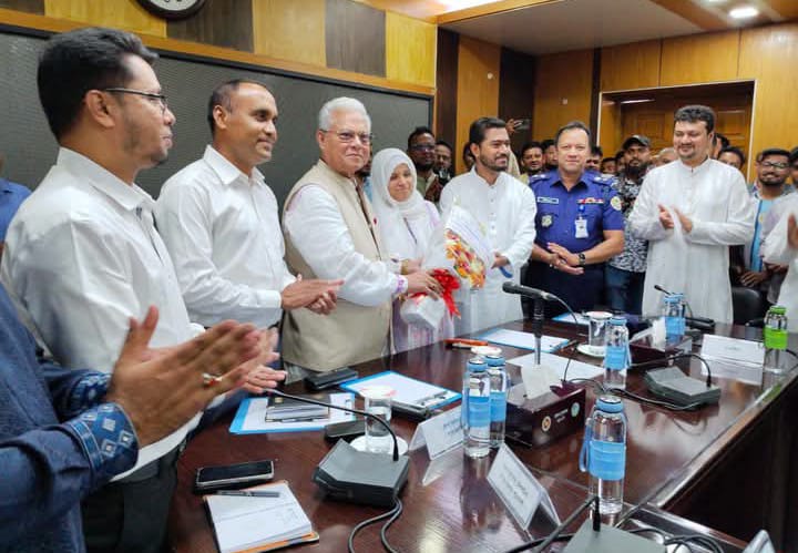 পটুয়াখালীতে দপ্তর প্রধানদের সঙ্গে মতবিনিময় সভা অনুষ্ঠিত।