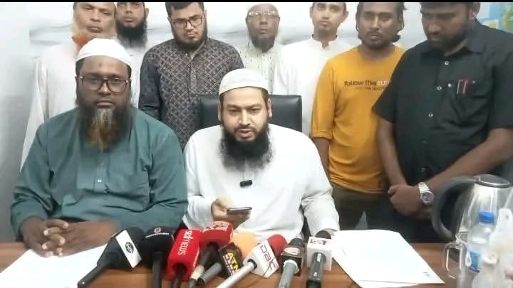 পলাশবাড়ীতে আলোচিত প্রতারক হরিদাসের দৃষ্টান্তমুলক শাস্তির দাবিতে সংবাদ সম্মেলন