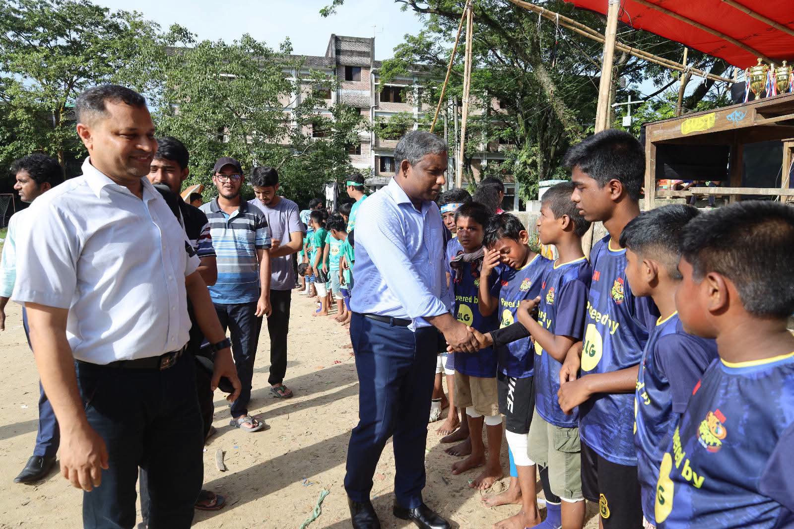 শাবিপ্রবিতে কিন স্কুলের শিশু শিক্ষার্থীদের নিয়ে ‘খুদে বিশ্বকাপ’ ফুটবল টুর্নামেন্ট