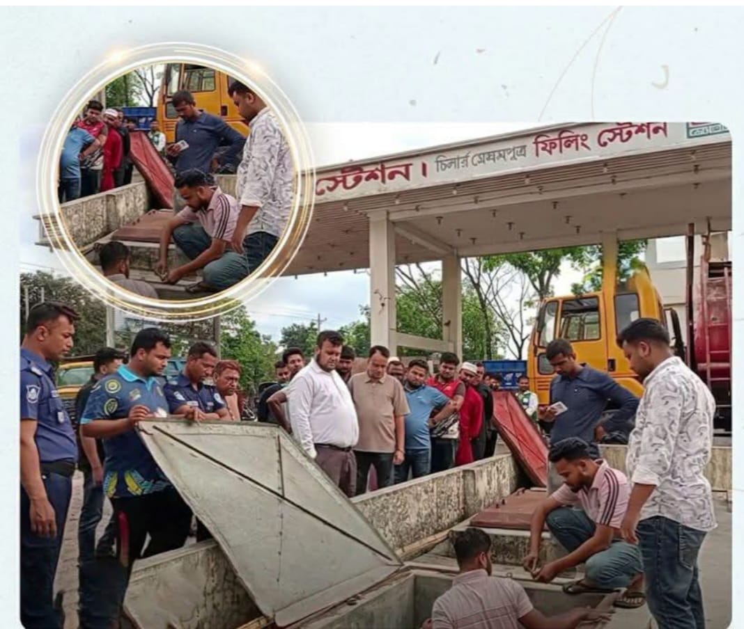 সরকারি তথ্যে ‘সংকট নেই’, বাস্তবে রৌমারীর ব্রহ্মপুত্র ফিলিং স্টেশনে তেলশূন্যতা: তেল না পেয়ে ফিরছেন শত শত বাইকার।