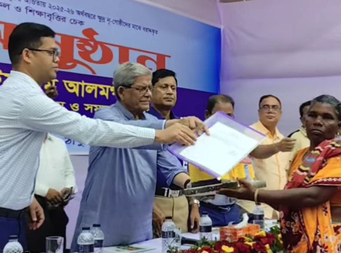 নৃগোষ্ঠীর জন্য ১০০ কোটি টাকার ফান্ড প্রধানমন্ত্রী তারেক রহমান তৈরী করেছেন -মির্জা ফখরুলঃ