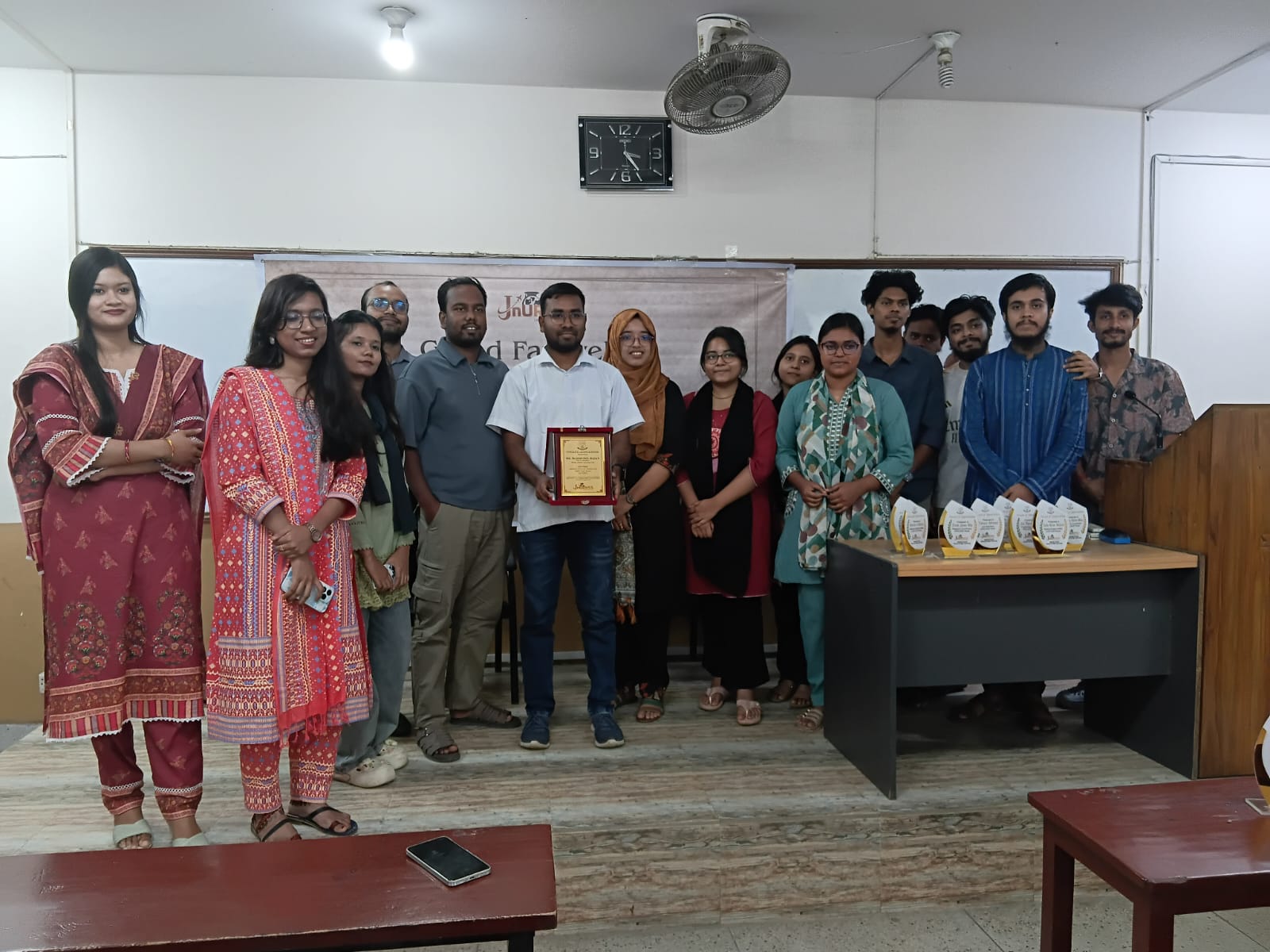 জবি রিসার্চ সোসাইটির নতুন কমিটি গঠন ও বিদায় সংবর্ধনা