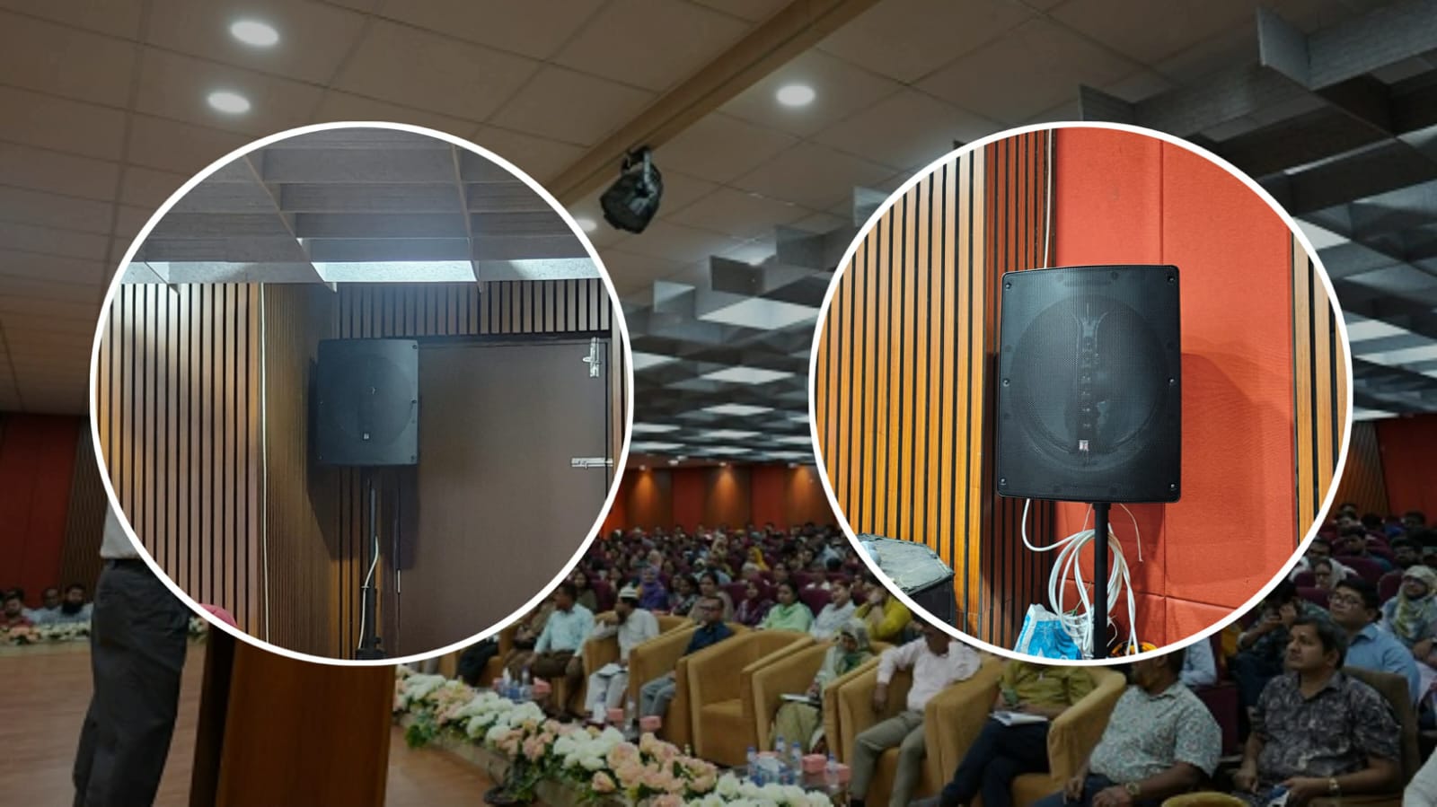 ভাড়ার সিন্ডিকেটে চলছে জবির কেন্দ্রীয় অডিটোরিয়াম; নষ্ট হওয়ার অজুহাতে বন্ধ নতুন সাউন্ড সিস্টেম