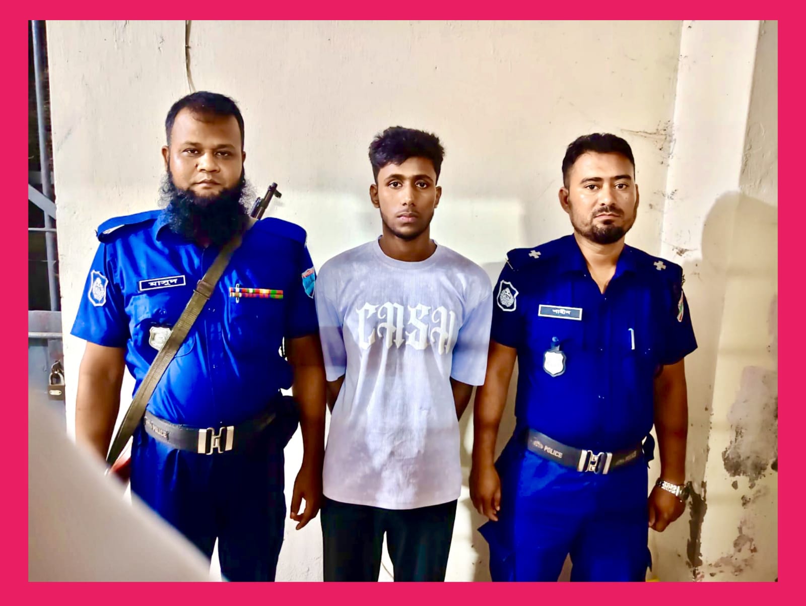 শার্শা থানা পুলিশের অভিযানে তিন ঘন্টার মধ্যে অপহরণ মামলার আসামী গ্রেফতার সহ ভিকটিমকে দ্রুত উদ্ধার