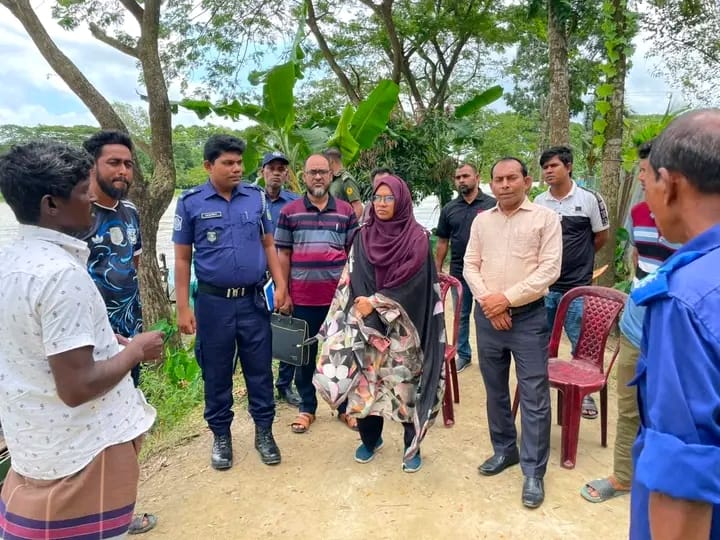 বারহাট্টায় অবৈধভাবে বালু উত্তোলনের দায়ে ৫০ হাজার টাকা জরিমানা