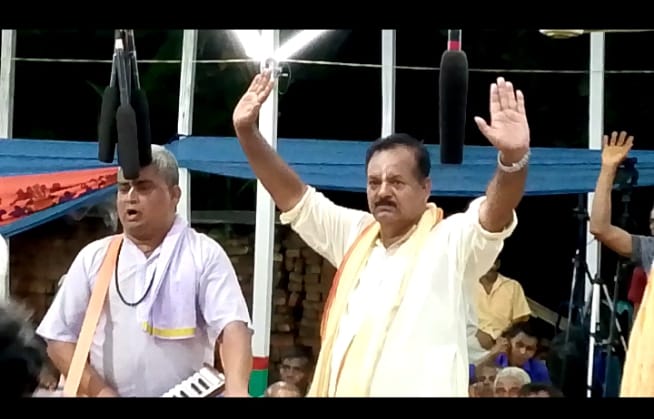 কোটালীপাড়ার ঐতিহ্যবাহী বটবাড়ি কালি মন্দিরে ২৪ প্রহরব্যাপী মহানাম যজ্ঞ