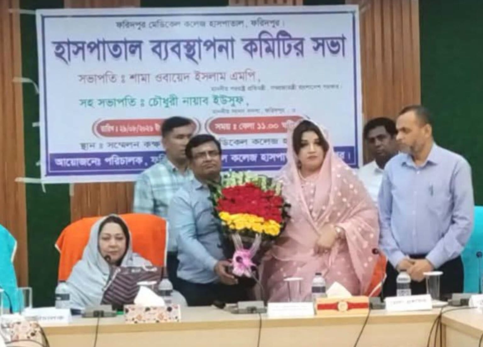 ফরিদপুর মেডিকেল কলেজ হাসপাতালের ব্যবস্থাপনা কমিটির সভা অনুষ্ঠিত, দালাল চক্র রোধ ও অনিয়ম দূর করতে কঠোর নির্দেশ