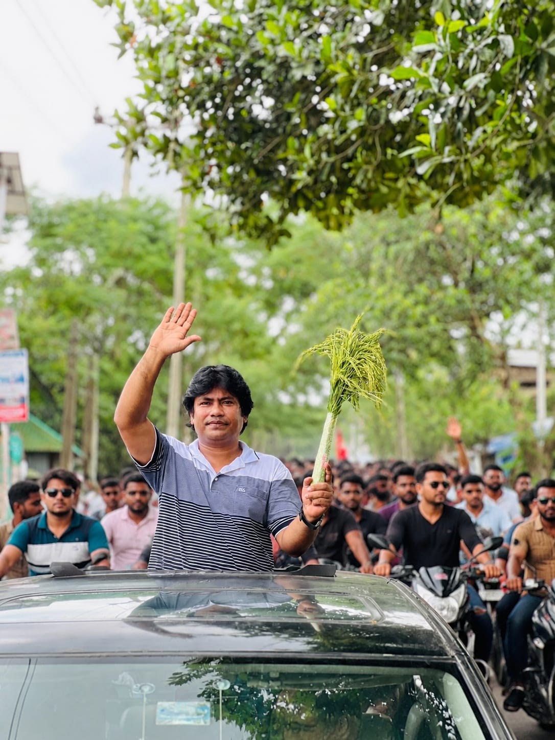 🏍️ ইএম মেহেদী হাসানের নেতৃত্বে আমদিয়া ইউনিয়নে বিএনপির ৪৮তম প্রতিষ্ঠাবার্ষিকীর বিশাল মোটরসাইকেল শোভাযাত্রা।