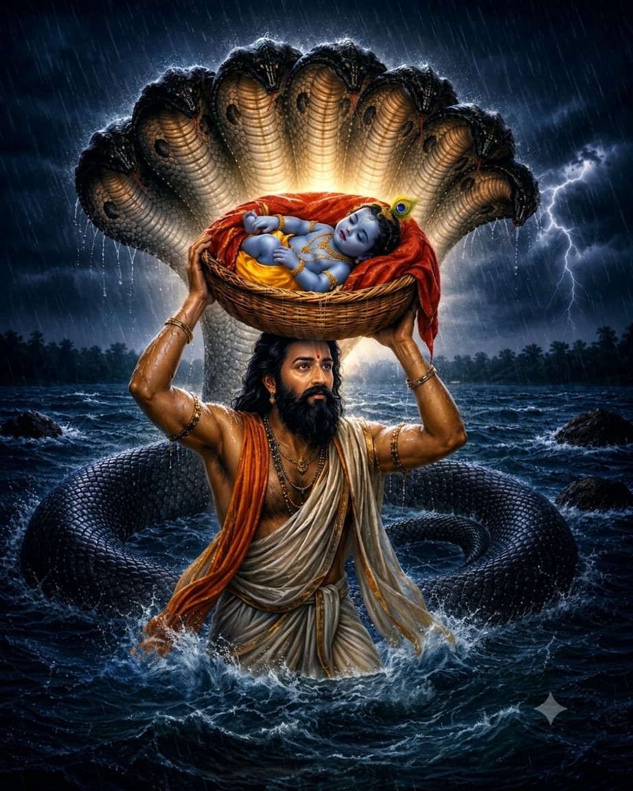 ভগবান শ্রীকৃষ্ণের জন্মকাহিনী