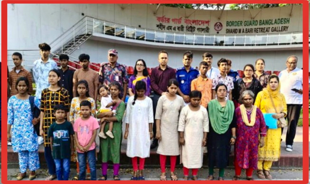 ভারতে সাজাভোগ শেষে শিশুসহ ১৮ জন নারী-পুরুষকে বাংলাদেশে হস্তান্তর
