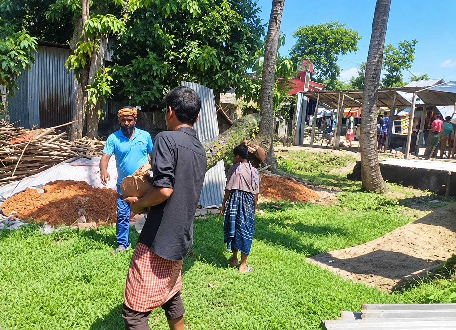 নেত্রকোনার পূর্বধলায় মাদ্রাসার জমি দখল ও গাছ কাটার অভিযোগ, তদন্তে প্রশাসন