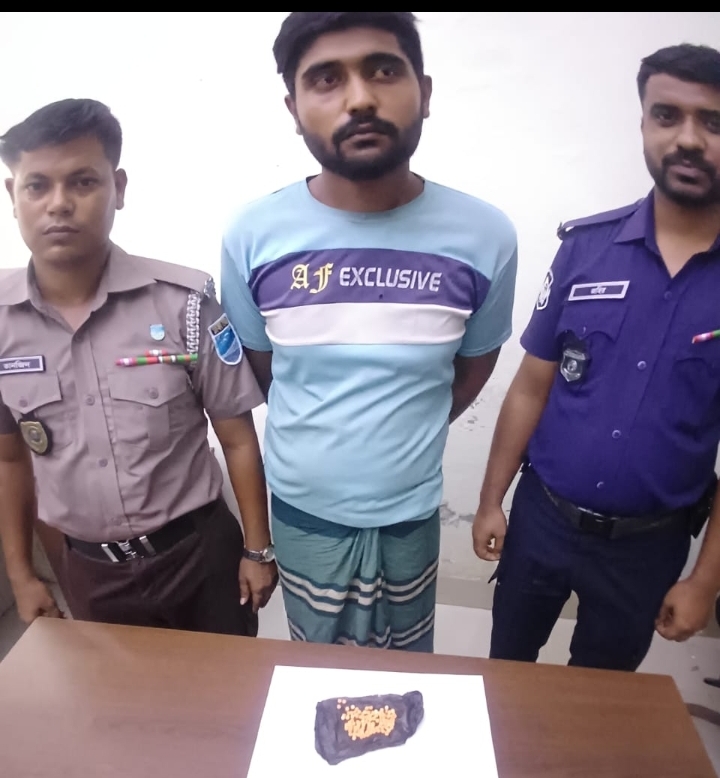 নিকলী জনতার হাতে এক মাদক কারবারি আটক, পুলিশের কাছে হস্তান্তর।