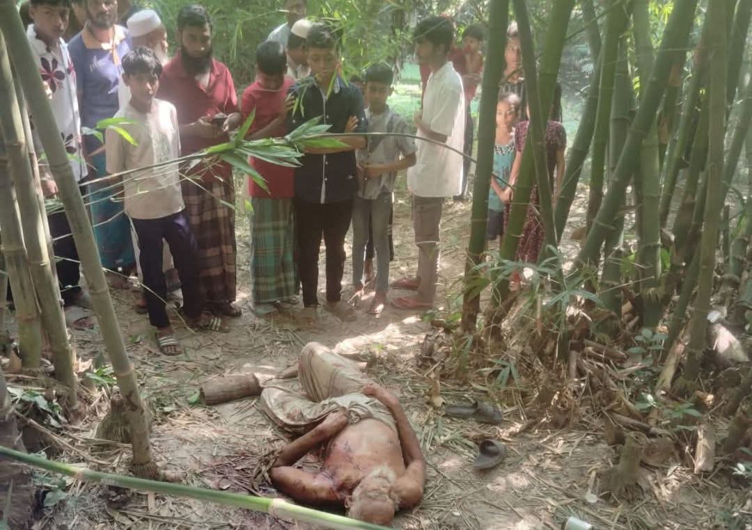 বরুড়া বৃদ্ধের গলাকাটা মরদেহ উদ্ধার